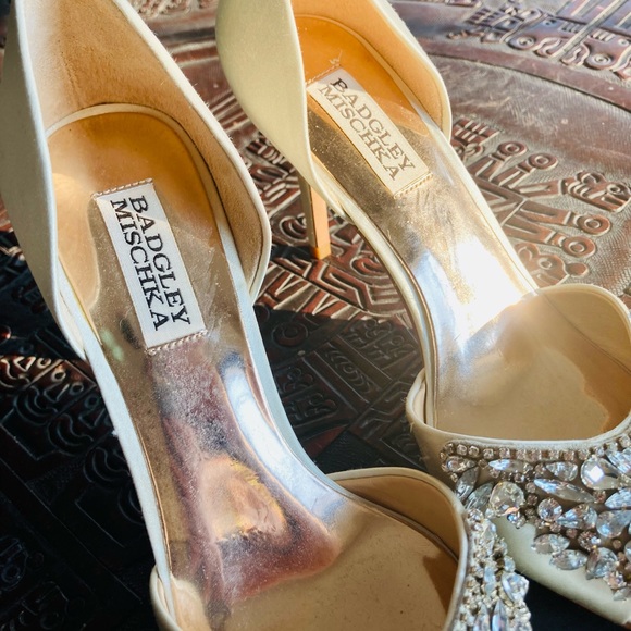 Badgley Mischka Embellished Stiletto S7 - Picture 3 of 8